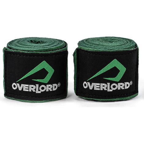 Vendaje de boxeo Overlord de 350 cm, verde (1/2)