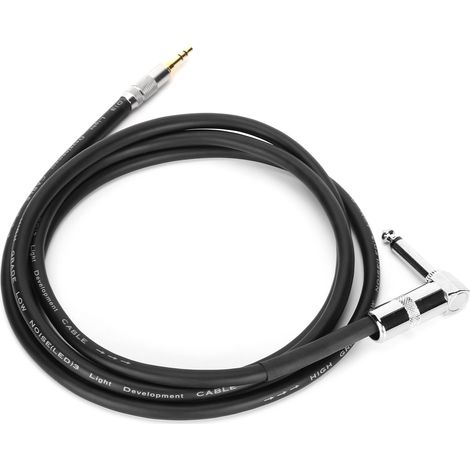 Câble de connexion audio 6.35mm à 3.5mm pour instruments de musique et appareils mobiles - Longueur 1.5m
