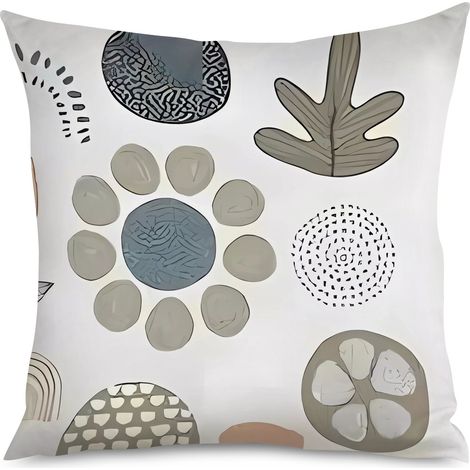 Housse de Housse Coussin Géométrique Style Scandinave (1/5)