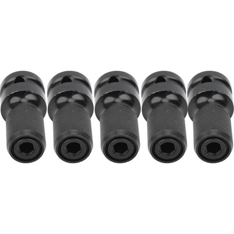 Clé à choc électrique 1/2" vers embout Allen 1/4" avec adaptateur télescopique à ressort, lot de 5 sous sachet PE (1/5)