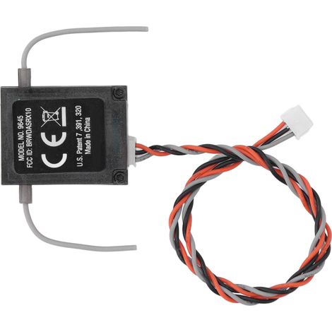 Émetteur Satellite DSMX 8 Canaux Portable Anti-Interférence 2.4GHz Compatible AR6210 AR12120 AR9020