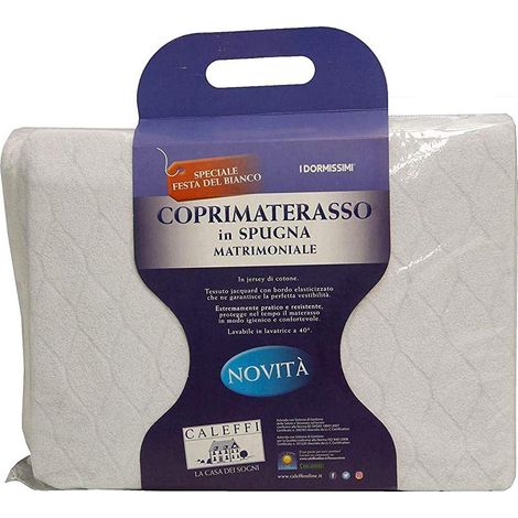 CALEFFI Coprimaterasso In Jersey Matrimoniale (1/2)