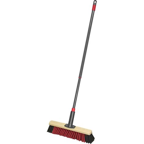 Universalbesen 40 cm X-Borste EasyFlex System inkl. Teleskopstiel 130 cm