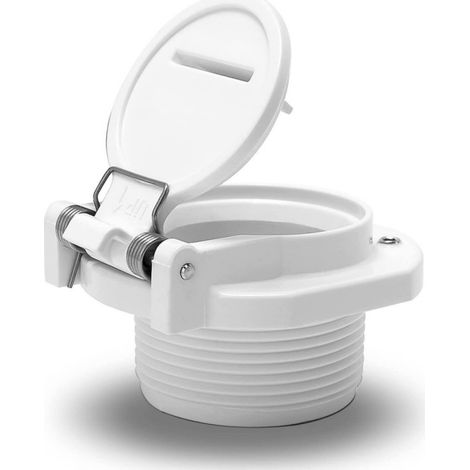 Universal connector for pool robots  Compatible with Zodiac GW9530, Hayward and other robot heads  Freely rotatable locking connector--DTEKGAZ