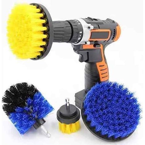 Kit d'accessoires de brosse pour perceuse - Kit de nettoyage de brosses pour nettoyeur haute pression (1/5)