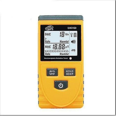 Dosimètre de détection de rayonnement de haute précision avec grand écran LCD - Acgiv (1/3)