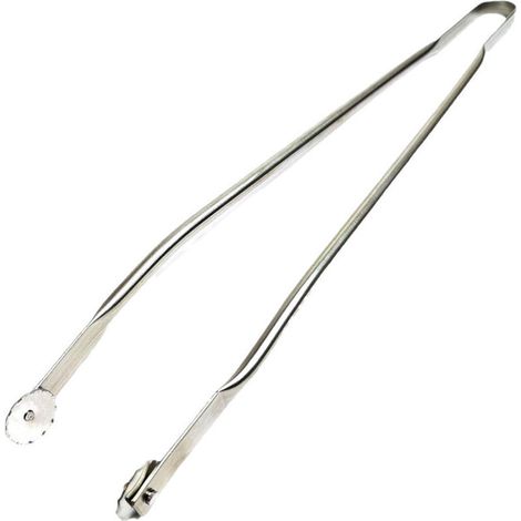 40cm BBQ Tongs, BBQ Utensils, 304 Stainless Steel BBQ Tongs, Meat Tongs (1/4)