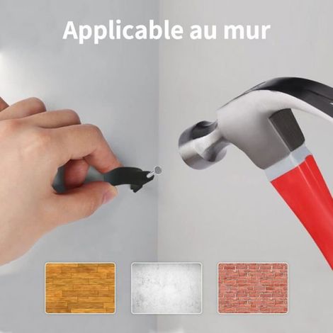 Lot de 400 clips câbles noirs multi-diamètres 4 6 8 10 mm pour organisation et fixation câbles électriques au quotidien (1/4)