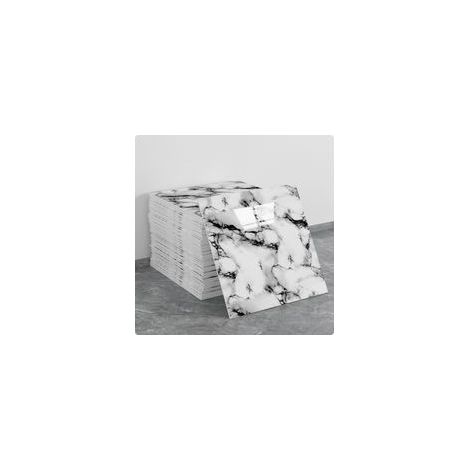 (10 pezzi, 30×30 cm, Q082) Adesivi murali autoadesivi per piastrelle, effetto marmo, decorazione murale, materiale PET, adatti per cucine, bagni, caminetti e lavanderie. - Crezuo