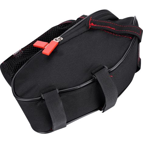 Sacoche de selle de vélo portable et imperméable Trinka, sac en nylon pour tige de selle. (1/5)