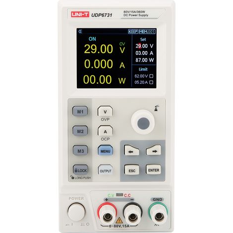 Alimentation de laboratoire UNI-T, UDP6730, 1 canal, programmable, 360 W