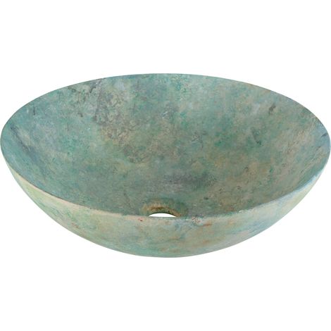 DUNE 188731 AMAZONITE Lavabo Sobre Encimera 40X40X15 - ref: 188731 (1/2)