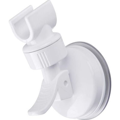 Suction Cup Shower Head Holder, Handheld Shower Head Holder, Adjustable Shower Bracket, Detachable Handheld Shower Head and Suction Cup Wall Mount (1/5)