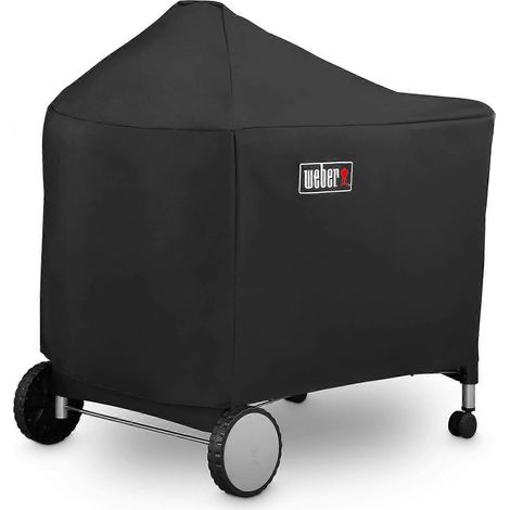 Housse pour barbecue Weber Performer Charcoal Grill Premium et Deluxe, 56 cm (22 pouces), noire (1/4)