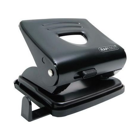Perforateur - RAPESCO - 825 - Métal - 25 feuilles - Noir (1/4)