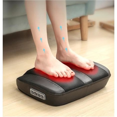 Masseur De Pieds électrique avec Chauffage Et Compression Shiatsu Relax Appareil de Massage des avec Fonction de Mémoire