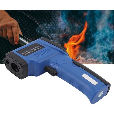 Thermomètre infrarouge ETA550 -50℃580℃ - Pistolet thermomètre industriel de haute précision - Température de l'huile - Climatisation (1/5)