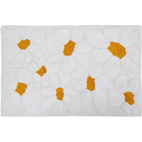 Tappeto daisy 60x90cm bianco - Atmosphera créateur d'intérieur (1/3)