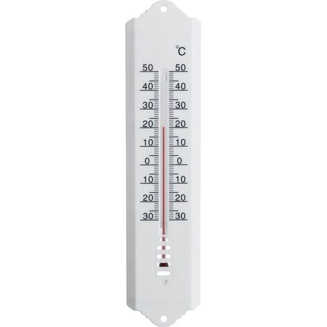 Thermomètre universel blanc 25 cm