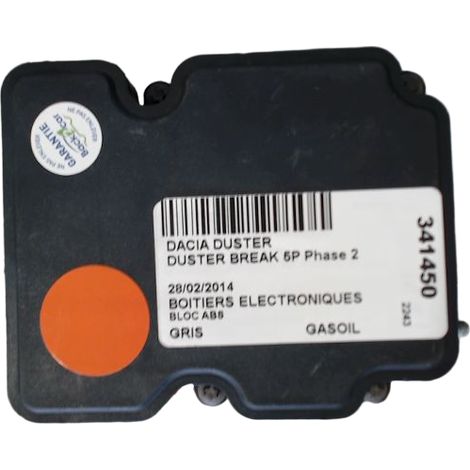 Unite Hydraulique Abs DACIA Duster Break Phase 2 2013-... [PRODUIT D'OCCASION]♻️476608197r (1/5)