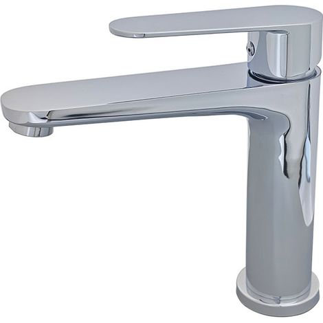 Robinet de Lavabo Chromé en Acier Inoxydable 304 - Mitigeur Chaud/Froid pour Vasque Encastrée et Lavabo de Salle de Bain (1/5)