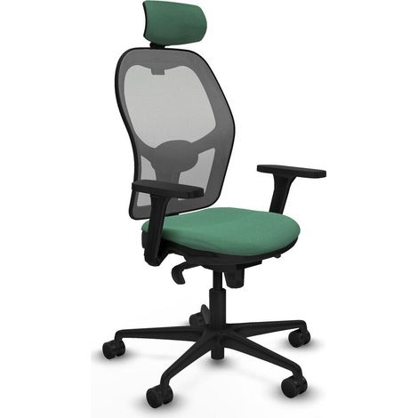 piqueras-y-crespo Silla de oficina moderna verde esmeralda