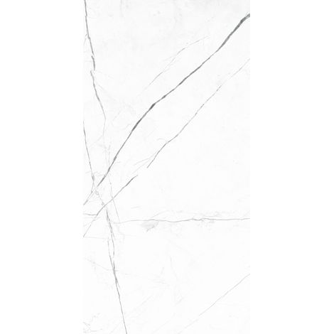 Grès Cérame Effet Marbre Marquina Blanc Mat 60X120 - EMAA126 (Ceramishop.fr) (1/5)