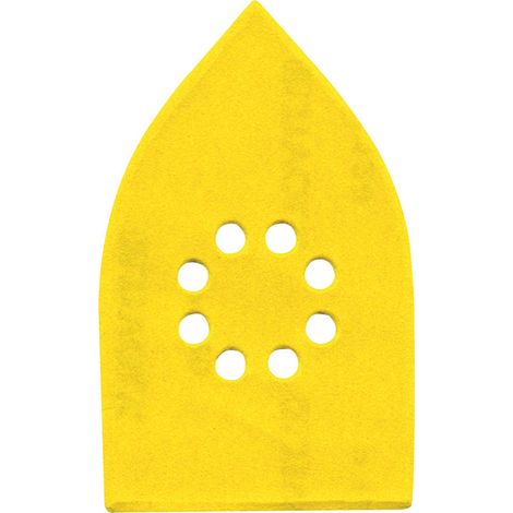 Patín velcro perforado - 175x105 mm - Grano 180
