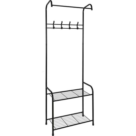 APPENDIABITI DA TERRA per l'ingresso, nero, MODERNO (1/5)