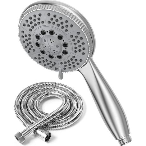 Cabezal de ducha grande tipo paleta, cabezal de ducha sanitario para el hogar y el baño. (1/3)