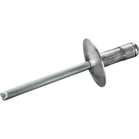 GOEBEL - 250 x Rivets multiserrages 4,8 x 10 mm - Aluminium AlMG 2,5/ Acier zingué - Tête large - MULTI - 7771148100 (1/5)