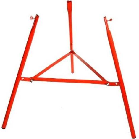 Lot de 3 pieds renforcés pour poêle à paella – Hauteur 75 cm – Fer verni – Fixation à vis pour stabilité en extérieur – Garcima (1/3)