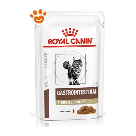 Royal Canin Cat VHN Gastrointestinal Fibre Response  - Royal Canin Cat VHN Gastrointestinal Fibre Response - Bustina Da 85 Gr