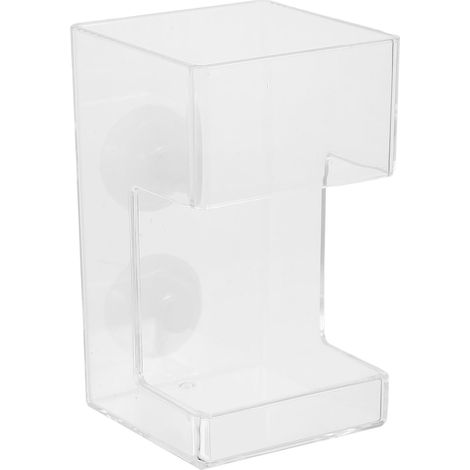 Distributeur Automatique de Nourriture pour Aquarium avec Design Anti-dérive - Station d'alimentation Transparente avec ventouses - Grand réservoir de Nourriture pour Poissons et crevettes (1/5)