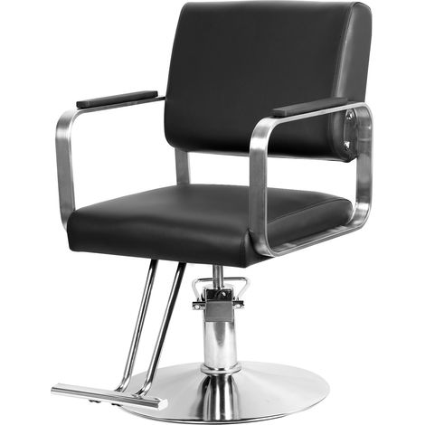 Fauteuil de Coiffeur,fauteuil de salon de coiffure pour coiffeur, fauteuil de coiffure robuste avec hauteur réglable