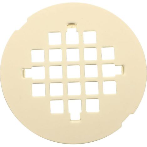 Grille de siphon de salle de bain ronde en acier inoxydable (1/5)