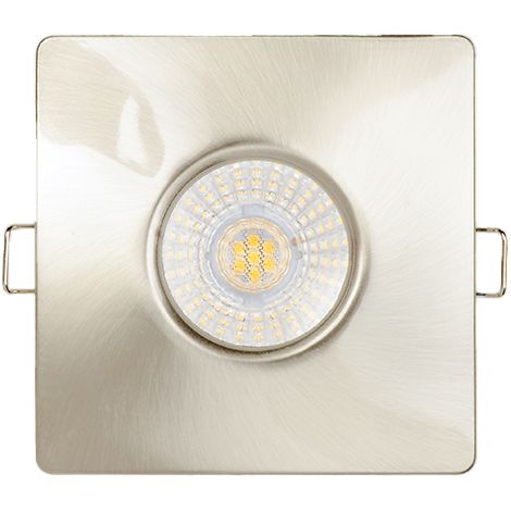 Collerette Alu Brossé carrée magnétique pour ONE TELES ANDRO - SB001BS - SOLUM