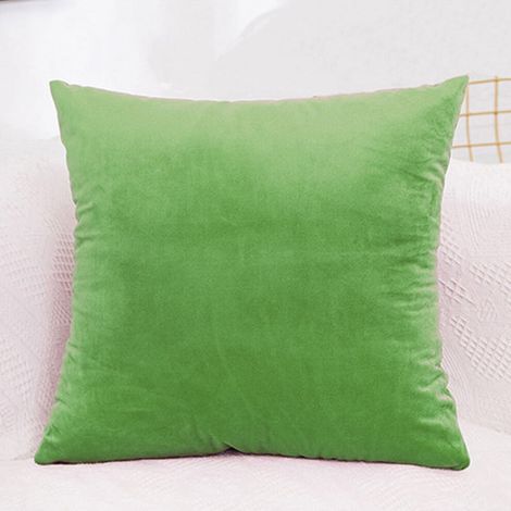 Taies d'oreiller décoratives en velours doux, taies d'oreiller carrées unies, taies d'oreiller pour canapé, adaptées aux lits et canapés, 20x20 pouces. (1/5)