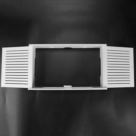 Boîte de rangement en bois pour routeur WiFi sans fil, coffret mural décoratif avec étagère, cache box internet, organiseur d'équipement réseau, 1 pièce, finition naturelle (1/5)