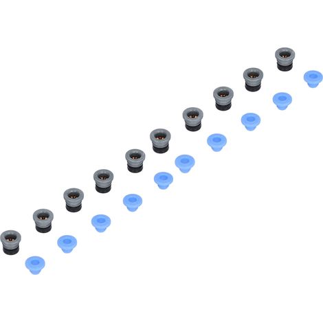Lot de 10 têtes de connexion pour vannes pneumatiques, compatibles avec les extrudeuses VORON et les imprimantes 3D (accessoires en PTFE ECAS04). (1/5)