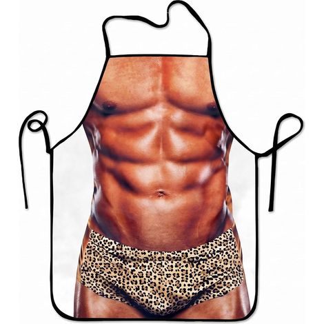 Tablier de Cuisine Homme Humour - Tablier Barbecue Créatif et Drôle, Cadeau pour Hommes, Mari, Papa - Tablier de Chef Imperméable et Réglable pour Cuisine, Fêtes et Grillades (1/5)