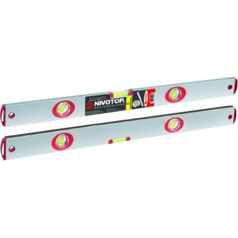 SOFOP TALIAPLAST - Niveau "NIVOTOP" alu rectangulaire magnétique 60cm (1/3)
