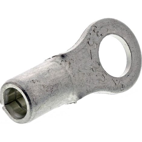 Cosses à œillet RS PRO, Non-isolé, 2.5mm², M3.5, 6.6mm