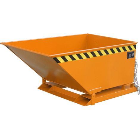 Bauer Südlohn bac à copeaux SKN 400, peint, jaune orangé