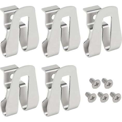 Lot de 5 clips de ceinture universels pour perceuse électrique à résistance, crochets de rechange, porte-outils pour perceuses à percussion, clip de ceinture (1/4)