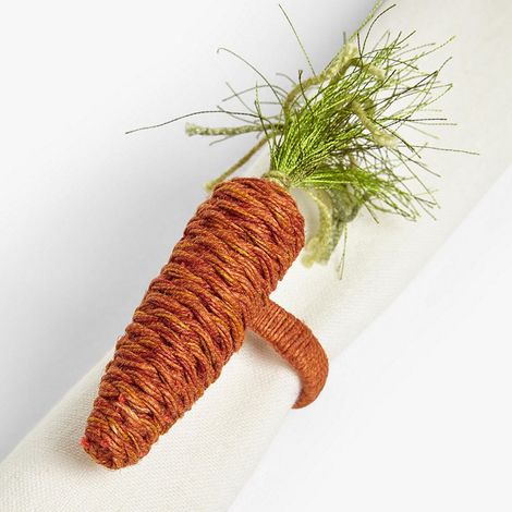 Handgewebte Serviettenringe für Ostern (1/5)