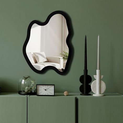 Espejo decorativo, espejo de pared, accesorio para el hogar. (1/3)