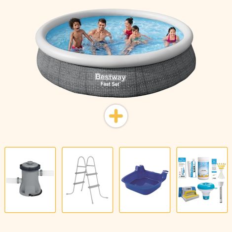 Bestway Bestway Fast Set Ronde - 366x76 cm - 5-pièces  S22670 (1/5)