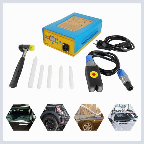 Máquina de inducción PDR, caja caliente, kit de herramientas para reparación de abolladuras sin pintura para coche 1380W DE (1/5)
