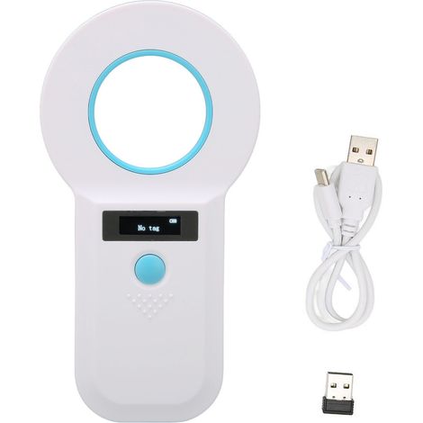 Scanner UHF sans fil W90H 915 MHz, scanner de micropuces pour animaux de compagnie 2,4 GHz (1/5)